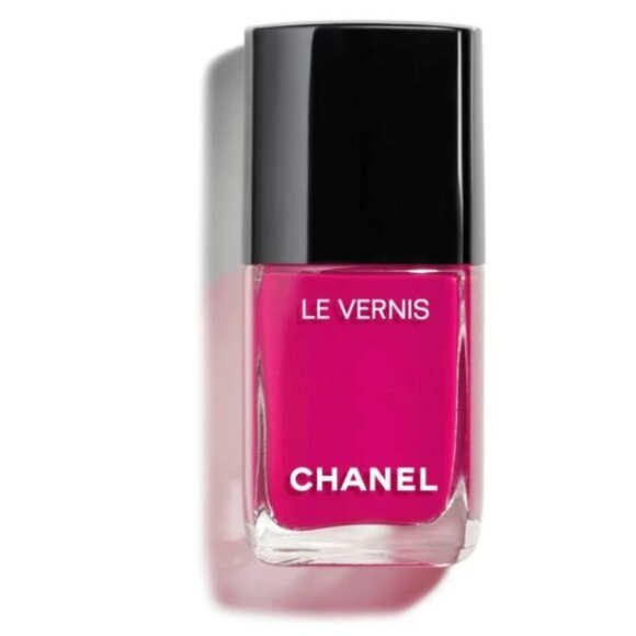 Authentic CHANEL Vernis Fucshia Pink 759 Energy Longwear Nail Polish Color NIB - Picture 1 of 12